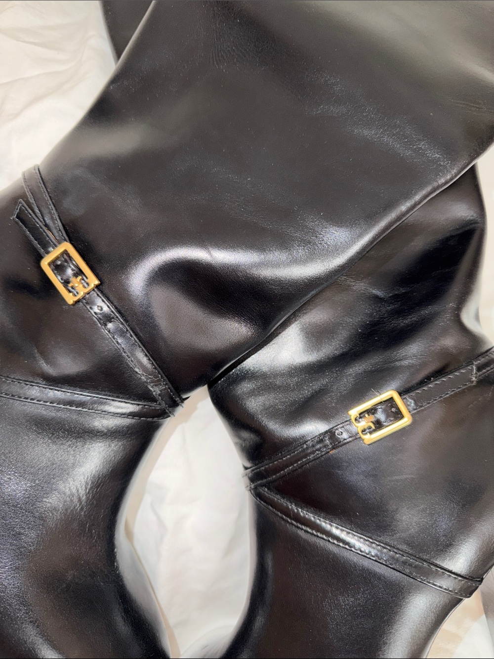 Tory Burch Buckle Boots - Picture 4 of 8